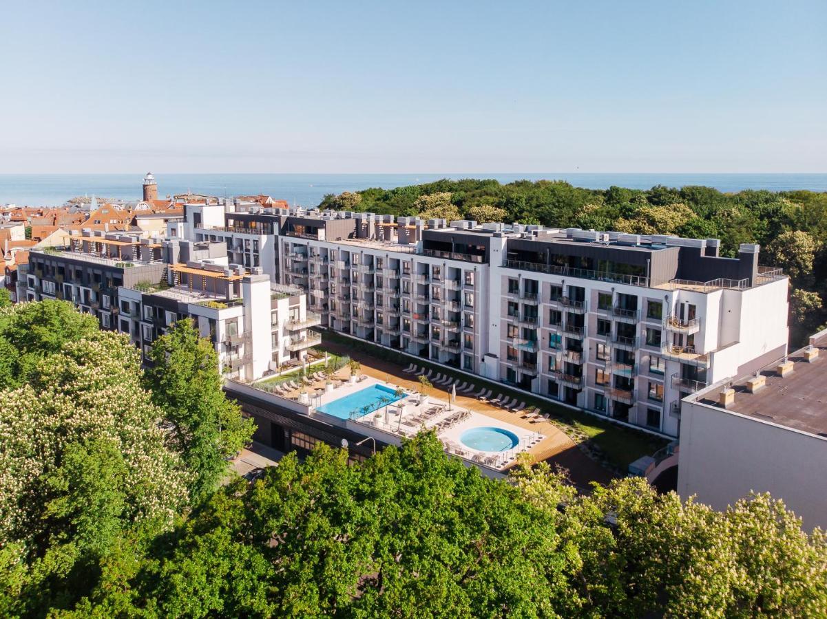 Chilliapartamenty - Nadmorskie Tarasy - Morski Z Dostepem Do Basenu Kolobrzeg Exterior photo